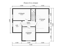 3d проект ДУ205 - планировка 2 этажа</div>