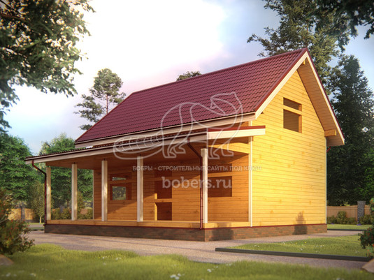 3d проект ДУ206 - второй вид