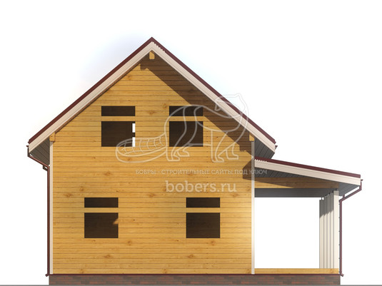 3d проект ДУ206 - фасад 4</div>