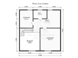 3d проект ДУ214 - планировка 2 этажа</div>