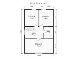 3d проект ДУ216 - планировка 2 этажа</div>
