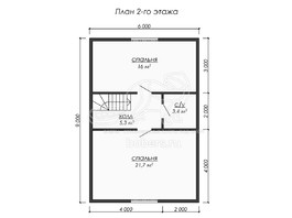 3d проект ДУ217 - планировка 2 этажа</div>