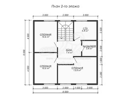 3d проект ДУ223 - планировка 2 этажа</div>