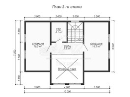3d проект ДУ224 - планировка 2 этажа</div>