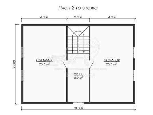 3d проект ДУ226 - планировка 2 этажа</div>