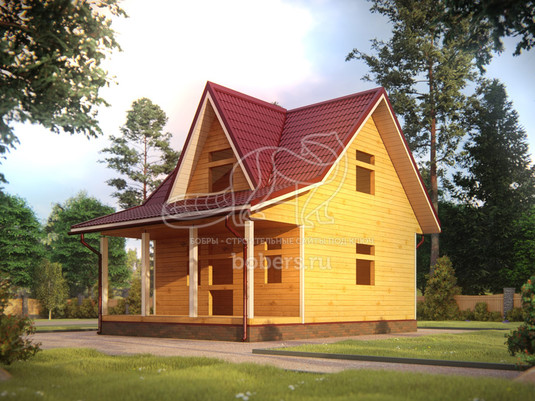 3d проект ДУ227 - второй вид