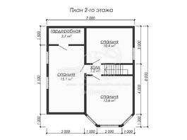 3d проект ДУ234 - планировка 2 этажа</div>