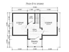 3d проект ДУ236 - планировка 2 этажа</div>
