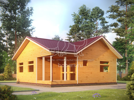 3d проект ДУ244 - первый вид
