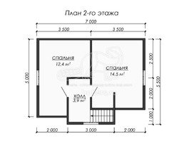 3d проект ДУ246 - планировка 2 этажа</div>