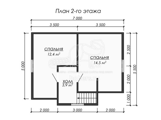 3d проект ДУ246 - планировка 2 этажа</div>