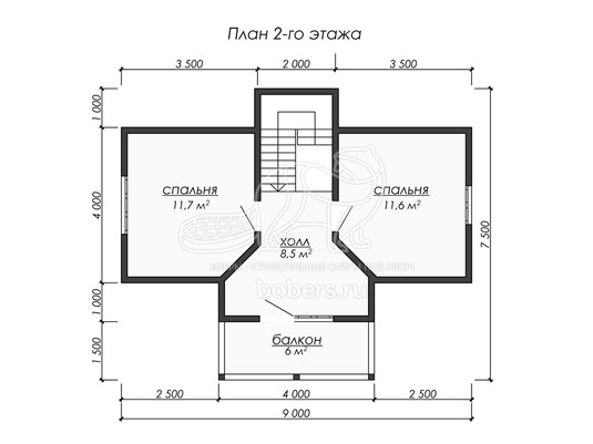3d проект ДУ248 - планировка 2 этажа</div>