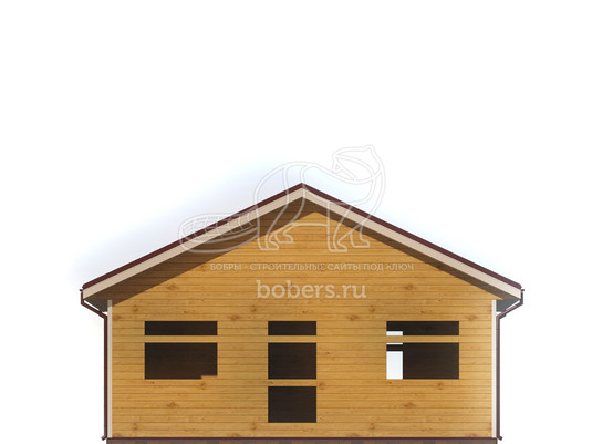 3d проект ДУ249 - фасад 1