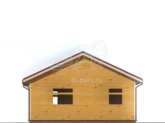 3d проект ДУ249 - фасад 3