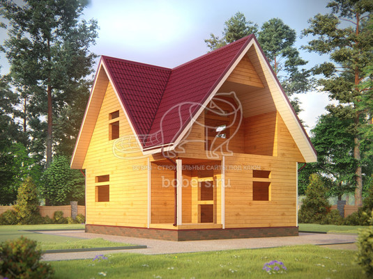3d проект ДУ252 - первый вид