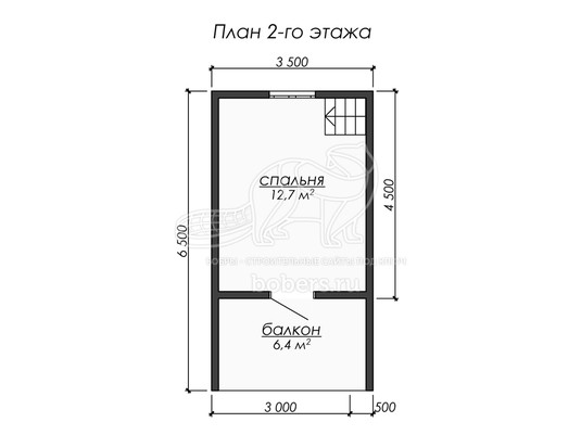 3d проект ДУ255 - планировка 2 этажа</div>