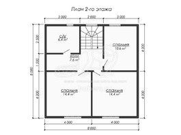 3d проект ДУ271 - планировка 2 этажа</div>