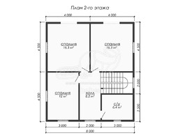 3d проект ДУ297 - планировка 2 этажа</div>