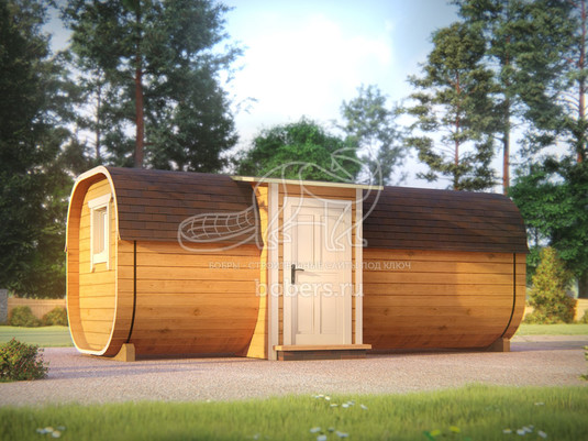 3d проект МБ034 - первый вид