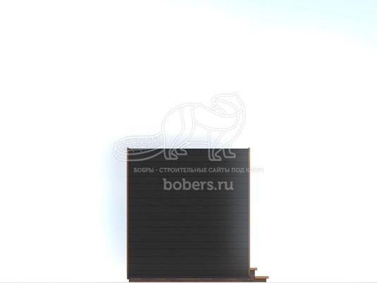 3d проект МБ041 - фасад 2