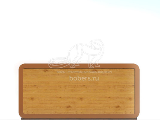 3d проект МБ041 - фасад 3